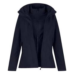 Regatta Herren Kingsley 3 in 1 Jacke, Blau (Navy/Navy Inner), XL von Regatta