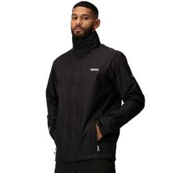 Regatta Herren Matt Wasserdichte Shelljacke, Schwarz, L EU von Regatta