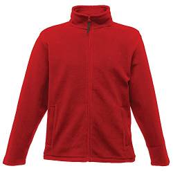 Regatta Herren Mikrofleece-Jacke mit durchgehendem ReiÃŸverschluss (XL) (Rot) von Regatta