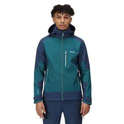 Regatta Herren Softshelljacke Hewitts VII pracifG/admrl grün/blau - M von Regatta