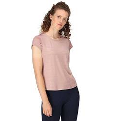 Regatta Damen Limonite Vi Active T-Shirt, Dusky Rose, 40 von Regatta