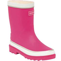 Regatta Mädchen Foxfire Jnr Kurzschaft Gummistiefel, Pink (Jem/White 673), 39 EU von Regatta