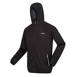 Regatta Tarvos VI Softshelljacke Herren mit Kapuze, Größe:M, Farbe:Schwarz von Regatta