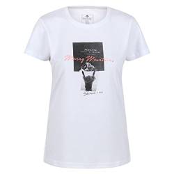 Regatta Unisex Fingal Vi Damen T-Shirt, weiß, 34 von Regatta