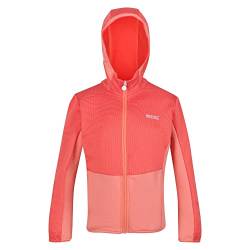 Regatta Unisex Jnr Highton FZ Sweater, Neon Pink/Fusion Coral, 11 Years von Regatta