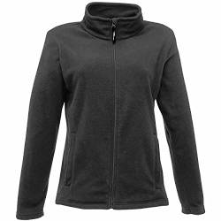 Regatta Vollreißverschluss-Microfleece-Jacke für Frauen Gr. 38, Schwarz von Regatta