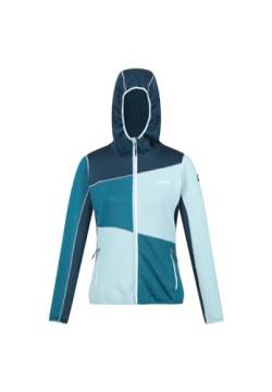 Regatta Walbury VI Damen-Fleecejacke mit durchgehendem Reißverschluss, SeaHze/RflLk, 34 von Regatta