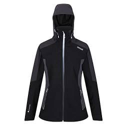 Regatta Womens Oklahoma VI Shell Jacket, Black/Ash, Medium von Regatta