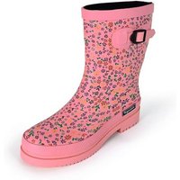 Regenliebe Flowers Gummistiefel Halbschaft Stiefel mit kleinen Blümchen von Regenliebe