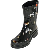 Regenliebe Waldi Gummistiefel peppiger Regenstiefel für Hundefans von Regenliebe