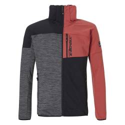 Rehall HYPE-R Mens PWR Fleece Hoode - Herren Fleecejacke, Rust, M von Rehall