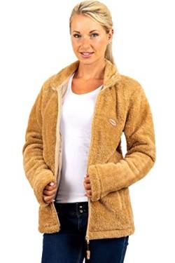 Reichstadt Damen Fleecejacke 22RSW002 Camel 3XL von Reichstadt