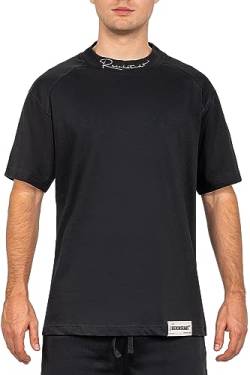Reichstadt Herren T-Shirt 23RS041 Black 4XL von Reichstadt