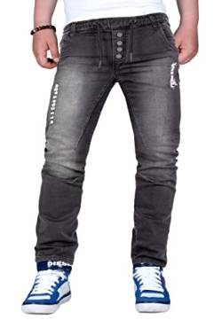 Reichstadt Kinder Jogging Jeans RS105-bans, Schwarz, 128/134 von Reichstadt