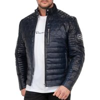 Reichstadt Lederjacke Herren ECHTLEDER Jacke 22RS31LUX (1-St) Edles Design Wabenmuster von Reichstadt