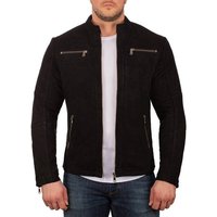 Reichstadt Lederjacke Herren WILDLEDER Jacke 20RS21LUX (1-St) im Casual Look mit Zipper von Reichstadt