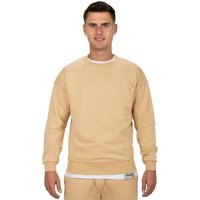 Reichstadt Sweatshirt Casual Basic Pullover 23RS037 (1-tlg) mit Eleganten Details von Reichstadt