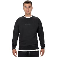 Reichstadt Sweatshirt Casual Basic Pullover 23RS037 (1-tlg) mit Eleganten Details von Reichstadt