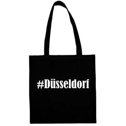 Reifen-Markt Tasche #Düsseldorf Größe 38x42 Farbe Schwarz Druck Weiss von Reifen-Markt