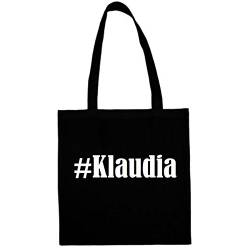 Reifen-Markt Tasche #Klaudia Größe 38x42 Farbe Schwarz Druck Weiss von Reifen-Markt