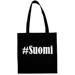 Reifen-Markt Tasche #Suomi Größe 38x42 Farbe Schwarz Druck Weiss von Reifen-Markt