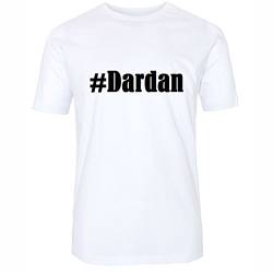 T-Shirt #Dardan Größe S Farbe Weiss Druck schwarz von Reifen-Markt