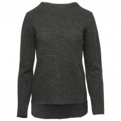 Reiff - Women's Krepp-Pulli Frieda - Wollpullover Gr M grau von Reiff