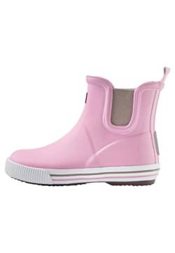 Reima Gummistiefel Ankles für Kinder, knöchelhohe, wasserdichte Kinderschuhe aus nachhaltigem Gummi, Regenstiefel für Mädchen und Jungen Unicorn pink 27 von Reima