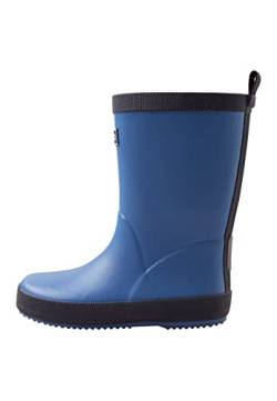 Reima Gummistiefel Taaikus für Kinder, knöchelhohe, wasserdichte Kinderschuhe aus nachhaltigem Gummi, Regenstiefel für Mädchen und Jungen Denim blue 32 von Reima