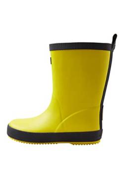 Reima Gummistiefel Taaikus für Kinder, knöchelhohe, wasserdichte Kinderschuhe aus nachhaltigem Gummi, Regenstiefel für Mädchen und Jungen Yellow 24 von Reima