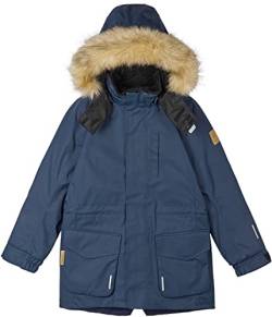 Reima Junior Naapuri Winter Jacket Blau, Kinder Anoraks, Größe 140 - Farbe Navy von Reima