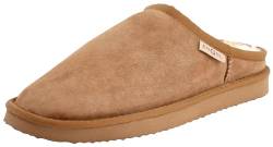 Reissner Lammfelle Engel Pantoffel Hausschuh ISLAND aus Merino Lammfell camel Grösse 45 von Reissner Lammfelle