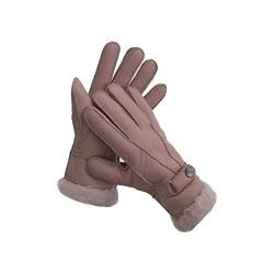 Reissner Lammfelle Fingerhandschuhe HDS-FINGER2-NAP-PIN-XS Merino Lammfell Nappa Leder Farbe pink Größe XS von Reissner Lammfelle