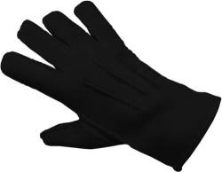 Reissner Lammfelle warme Merino Lammfell Finger Handschuhe für Damen und Herren HDS-FINGER1-M-SCH schwarz M (Handumfang 19cm) von Reissner Lammfelle