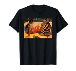 Was ist neu? (Parau Api) von Paul Gauguin T-Shirt von RelaxArtWorld