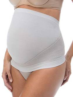 RelaxMaternity 5400 (Weiß/Silver, S) Band Unterleibstütze aus Silberfasern Schwangerschaft von RelaxMaternity