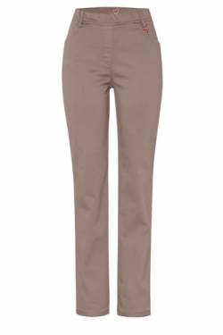 Relaxed by Toni Damen 5-Pocket-Hose »Alice« mit bequemem Schlupfbund 46 Taupe | 075 von Relaxed by Toni