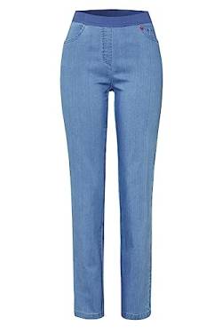 Relaxed by Toni Damen 5-Pocket-Hose »My Darling« mit breitem Jerseybund 38 Light Blue | 053 von Relaxed by Toni