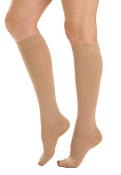 Relaxsan M1050 (Beige, Gr.2) Medizinische Kniestrümpfe Baumwolle Klasse 1 - K1 abgestufte Kompression von Relaxsan