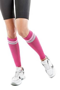 Relaxsan Sport 803 (Fuchsia/Rosa, L) Sportkompressionswadenbänder Unisex Mann Frau von Relaxsan