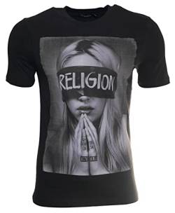 Religion Clothing Herren T-Shirt BLIND FOLD-Schwarz-L von Religion