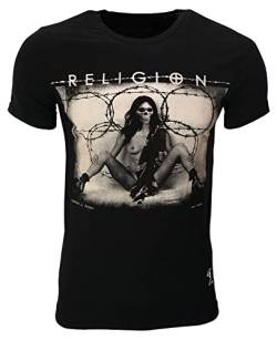 Religion Clothing Herren T-Shirt Olympic Paper (L, Jet Black) von Religion