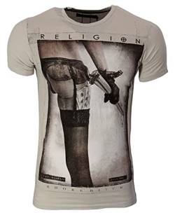 Religion Clothing Herren T-Shirt Stick (Quicksilver, S) von Religion