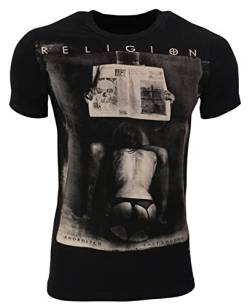 Religion Clothing T-Shirt REL Paper (L, Jet Black) von Religion