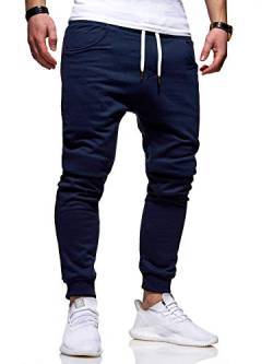 Rello & Reese Herren Jogginghose Sporthose Trainingshose JG-3014 [Dunkelblau, XXL] von Rello & Reese