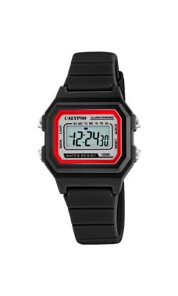 Calypso Unisex Digital Quarz Uhr mit Plastik Armband K5802/6 von Relojes Calypso