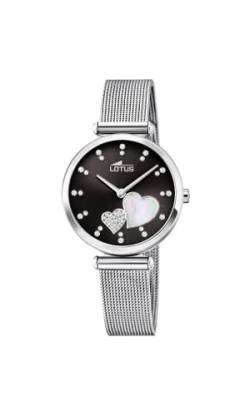 Lotus Damen Analog Quarz Uhr mit Edelstahl Armband 18615/4 von Relojes Lotus