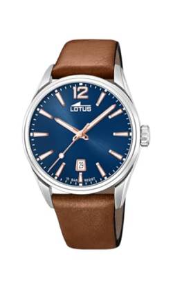 Lotus Herren Analog Quarz Uhr mit Leder Armband 18693/2 von Relojes Lotus