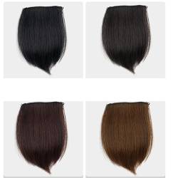 Flauschiges Haarpolster, verdicktes Haarvolumen, Haarteil für Frauen, gegen Haarausfall, einteilig, zwei Clips (Natürliche Farbe,4 Zoll) von Remanbo