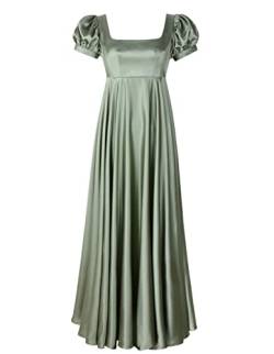 ReminisceBoutique Regency Kleider für Damen Bridgerton Kleid Jane Austen Ballkleid Empire-Taille, Mintgrün, 42 von Reminisce Boutique